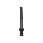 [jamais utilise] conduit terminal ventouse vertical thermor 80 / 125mm noir pour chauffe - eau thermodynamiqu ...