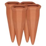 C�ne en argile d?arrosage, lot de 12, accessoire d?arrosage, bouteilles d?1l en plastique ou vin, terre ...