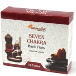 Cnes d'encens  reflux aromatica - 7 charkras - vendu par 1