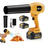 Conentool souffleur sans fil 21v, souffleur ultra l�ger, souffleuse � poussi�re electrique pour souffler ...