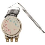 Congelateur - 30 + 30 celsius ac 250 v 16a ac380v thermostat capillaire de temperature - zvd