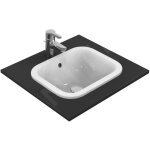 Ideal standard - connect - lavabo encastr�, 420x350 mm, avec d�versoir, blanc e505501