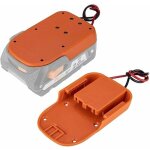 Connecteur d'alimentation, adaptateur de batterie pour ridgid 18 v pour aeg 18 v, 12 awg adaptateur de ...