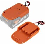 Connecteur d'alimentation, adaptateur de batterie pour ridgid 18 v pour aeg 18 v, 12 awg adaptateur de ...