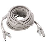 Connecteur d'alimentation rj45 dc 15m cble de vidosurveillance ethernet rj45 dc pour camras ip systme ...