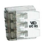 Connecteur auto � levier (sachet de 10) pour connexion de 3 fils souple ou rigide 2. 5mm� sib adr p07313 ...