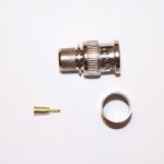 Connecteur bnc � sertir rg213, h1000, rf10