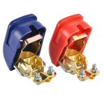 Sollbry - connecteurs de bornes de batterie  dgagement rapide universels, pinces de batterie, bornes ...