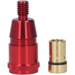 Connecteur de canne � p�che 8 mm pour �puisette, vis anti - rotation, adaptateur de t�te d'�puisette, ...