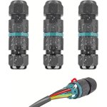 Connecteur �lectrique �tanches ip68 - raccord de cable 5 fils bo�te de derivation �tanche �xterieur, ...