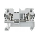 Connecteur rail din gris zug st 4 mm