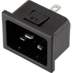 Connectique pour appareils rfrigrants tru components 1365770 embase mle verticale nombre total de ...