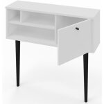 Console blanche dotti pour meuble tagre de couloir