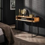 Pier import - console en bois d'acacia avec niche traversante melbourne Pier import - console en bois d'acacia avec niche traversante melbourne