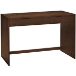 Console dcor bois 2 tiroirs 120cm noyer - tania
