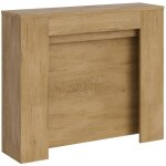 Console extensible 90x25 / 211 cm kiba chne nature