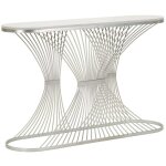 Mitepek - console en mtal stripe 120 x 35 x 79 cm