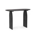 Iperbriko - console noire 110x45x76 en bois Iperbriko - console noire 110x45x76 en bois