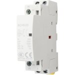 Contacteur ac domestique 2p 1no 1nc 20a 24v contacteur modulaire montage sur rail din 35mm contacteur ...