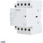 Schelinger - contacteur modulaire sc301 - 4p 40a - type 40 - 4no - rail th35 - ip20 Schelinger - contacteur modulaire sc301 - 4p 40a - type 40 - 4no - rail th35 - ip20