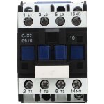 Contacteur de puissance �lectrique cjx2 0910, contact argent� triphas� avec base de montage sur rail ...
