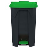 Conteneur � d�chets multi - couleurs, vert 80 litres