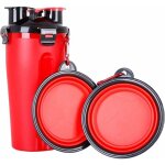 Fei yu - conteneur extrieur pour aliments pour animaux (rouge)