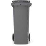 Conteneur poubelle 140 litres � pr�hension frontale - couvercle grenat - 480 x 550 x 1065 mm - 210003gaga ...