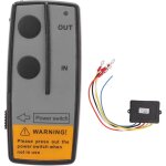 Contrleur de treuil lectrique de commutateur de tlcommande de treuil sans fil universel avec rcepteur ...