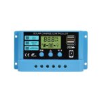 Contrôleur de charge 30a 12v / 24v régulateur de charge panneau solaire intelligent avec écran lcd et ... Contrôleur de charge 30a 12v / 24v régulateur de charge panneau solaire intelligent avec écran lcd et ...
