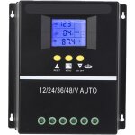 Contrleur de charge solaire 12v 24v 36v 48v batterie photovoltaque rgulateur de panneau mppt auto ...