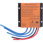 Contr�leur d'�olienne r�gulateur de charge mppt basse tension avec lumi�re led 100w - 400w 12v 24v30a ...
