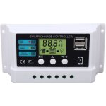 Contr�leur solaire industriel, puce, �cran lcd, protection contre les surcharges, r�gulateur 12 v / 24 ...