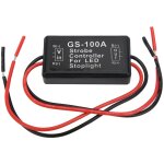 Contr�leur stroboscopique de feux stop, module de commande de flash led en plastique gs - 100a 12 - 24vdc ...