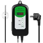 Contr�leur de thermostat digital heat mat pour la germination des graines, les reptiles et le brassage ...