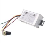 Tlily - contr�leur de vitesse moteur dc9v 12v 24v 48v 60v 20a pwm r�gulateur pilote 0 - 1200w courant ...