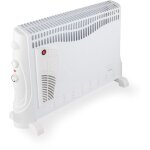 Convecteur mobile turbo 2000w - 3 modes de chauffage - dio