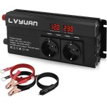 Convertisseur 12v 220v 1600w dc � ac convertisseur de puissance voiture onduleur transformateur avec ...