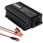 Ej. life - convertisseur 12v 600w convertisseur de tension power inverter dc 12v ac 220v, onduleur transformat ...