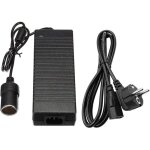 Convertisseur 220 v vers 12 v, adaptateur allume - cigare 120 w, adaptateur secteur 10 a