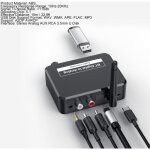 Convertisseur audio num�rique - analogique bluetooth 5. 1 rca avec r�cepteur num�rique - analogique pour ...