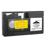 Convertisseur cassette adaptateur vhsc svhs - c 8mm ? compatible minidv hi8 ? utilise 1 pile aa ? pour ...