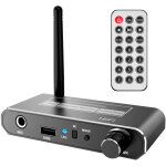 Convertisseur hifi sans fil bluetooth 5. 2 r�cepteur audio coaxial vers r / l adaptateur aux 3, 5 mm ...