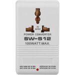 Convertisseur de puissance 100 w ac 110 v / 120 v vers 220 v / 240 v convertisseur de tension lvateur ...