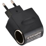Convertisseur de puissance de voiture ac 220v � dc 12v, adaptateur secteur allume - cigare de voiture ...