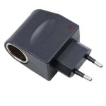 Convertisseur de puissance de voiture ac 220v � dc 12v, adaptateur secteur allume - cigare de voiture ...