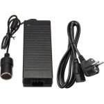 Convertisseur de tension 220v  12v : adaptateur secteur 180w / 15a pour voiture, adaptateur secteur ...