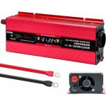 Convertisseur de tension onduleur 12v à 220v s 1000w voiture avec 1 prise eu et port usb Convertisseur de tension onduleur 12v à 220v s 1000w voiture avec 1 prise eu et port usb