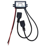 Convertisseur usb 12 v vers 5 v dc buck module 12 v 36 v 48 v convertit en 5 v double usb femelle 10 ...