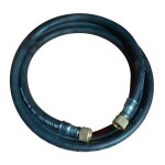 Tuyau de gaz longueur 1, 8 m d. int�rieur 6, 3 mm �paisseur de paroi 3 mm noir